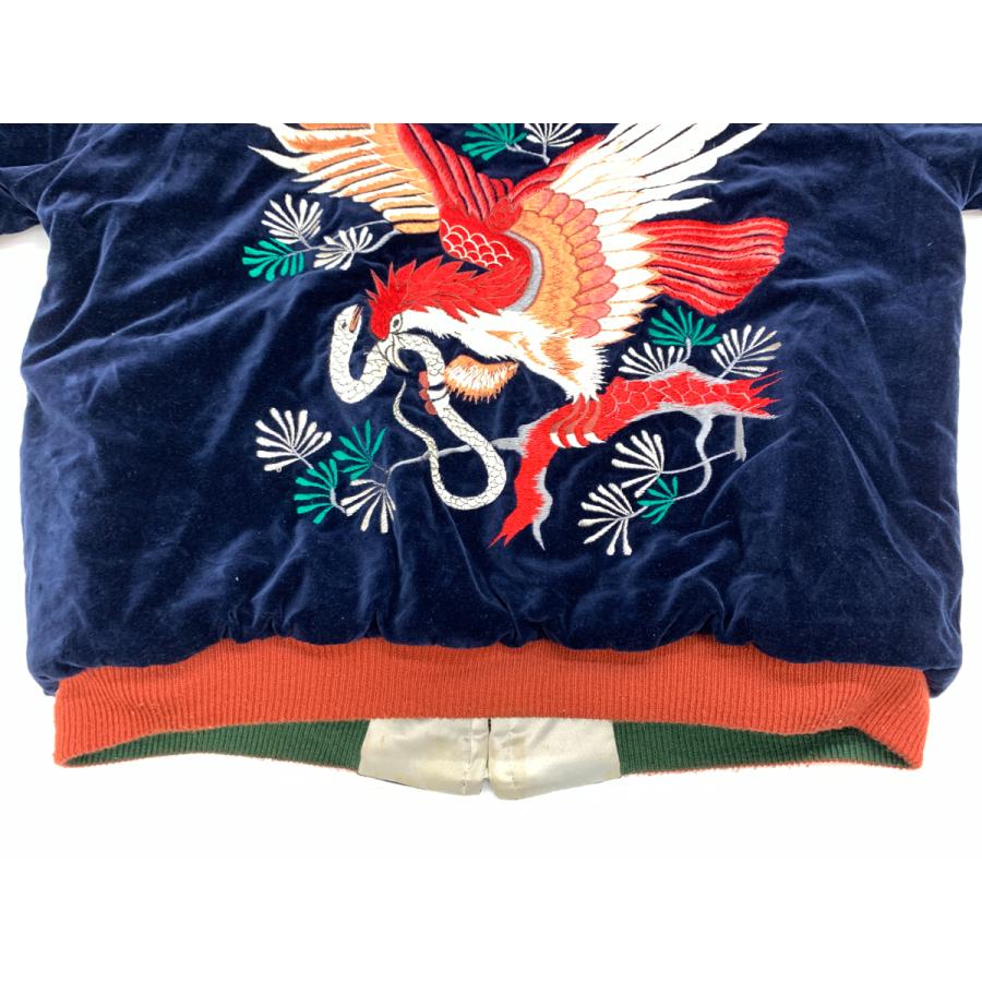 TAILOR TOYO テーラー東洋 スカジャン M18485 ネイビー レッド