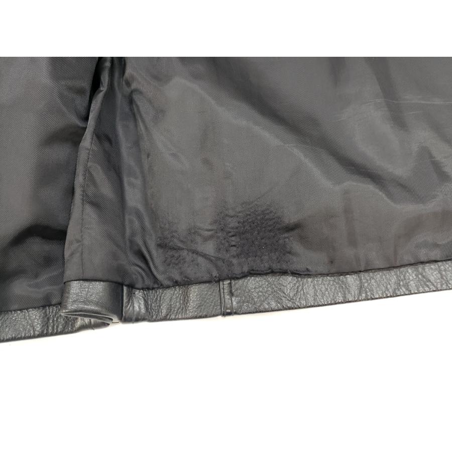 舶来堂 TOKYO レザージャケット 革ジャン ブラック サイズM 襟付き