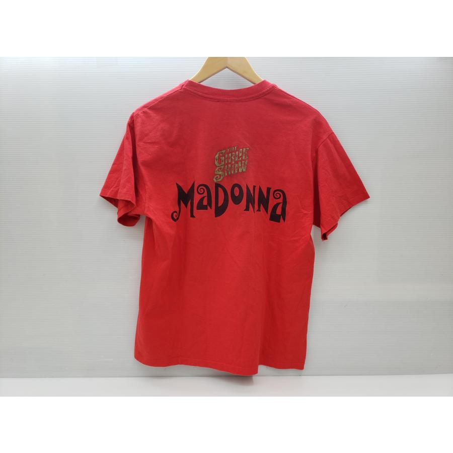 Madonna マドンナ 90s The Girlie Show 1993 半袖Tシャツ レッド