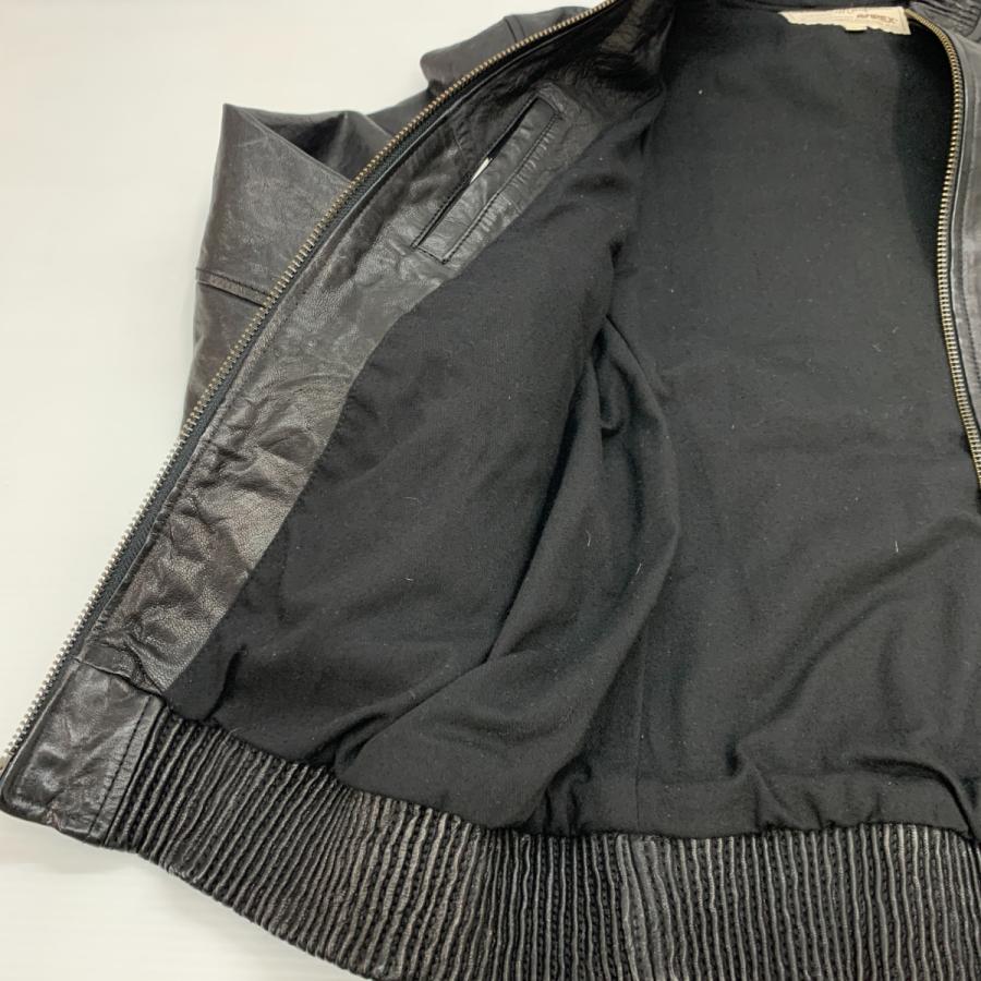 AVIREX レザージャケット 黒 6131016 AVIREX アヴィレックス レザージャケット 6131016 ブラック L