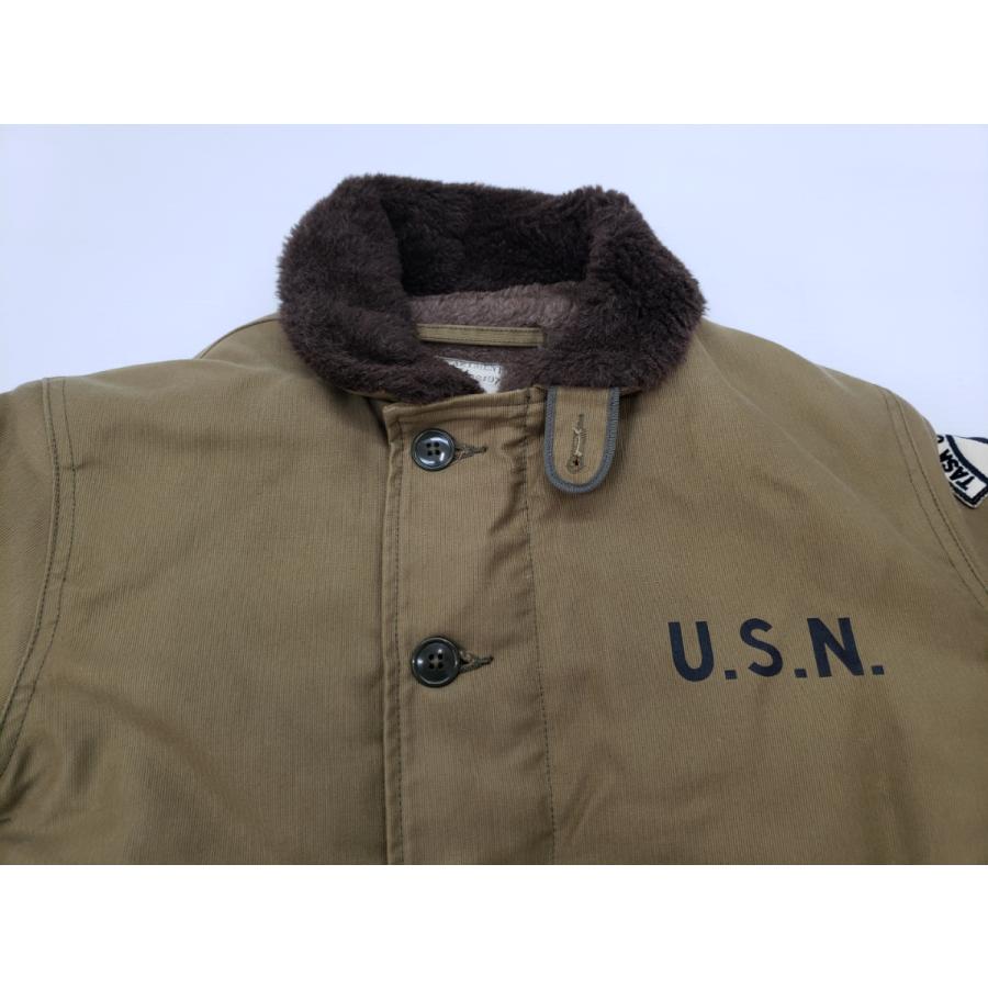 THE REAL McCOY'S リアルマッコイズ N-1 デッキジャケット カーキ