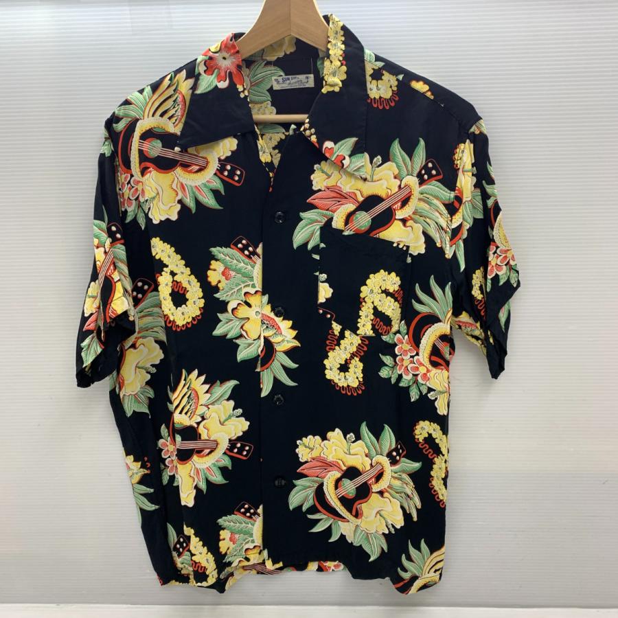 SUN SURF サンサーフ HAWAIIAN SHIRT MACINTOSH UKULELE アロハシャツ