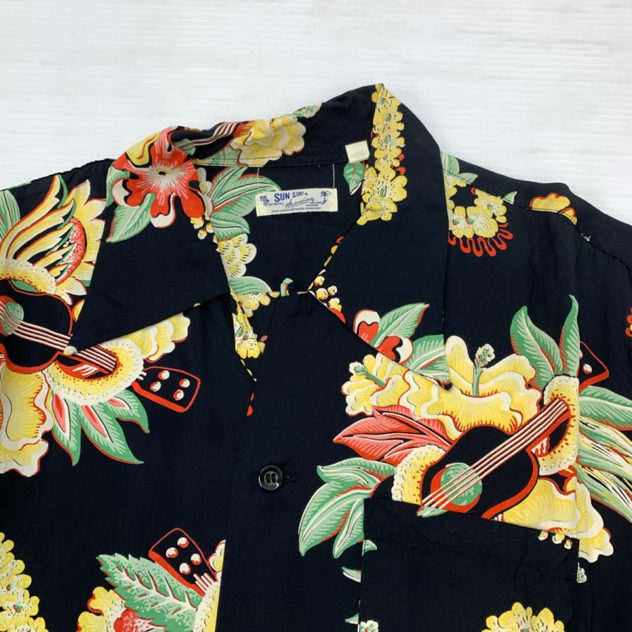SUN SURF サンサーフ HAWAIIAN SHIRT MACINTOSH UKULELE アロハシャツ