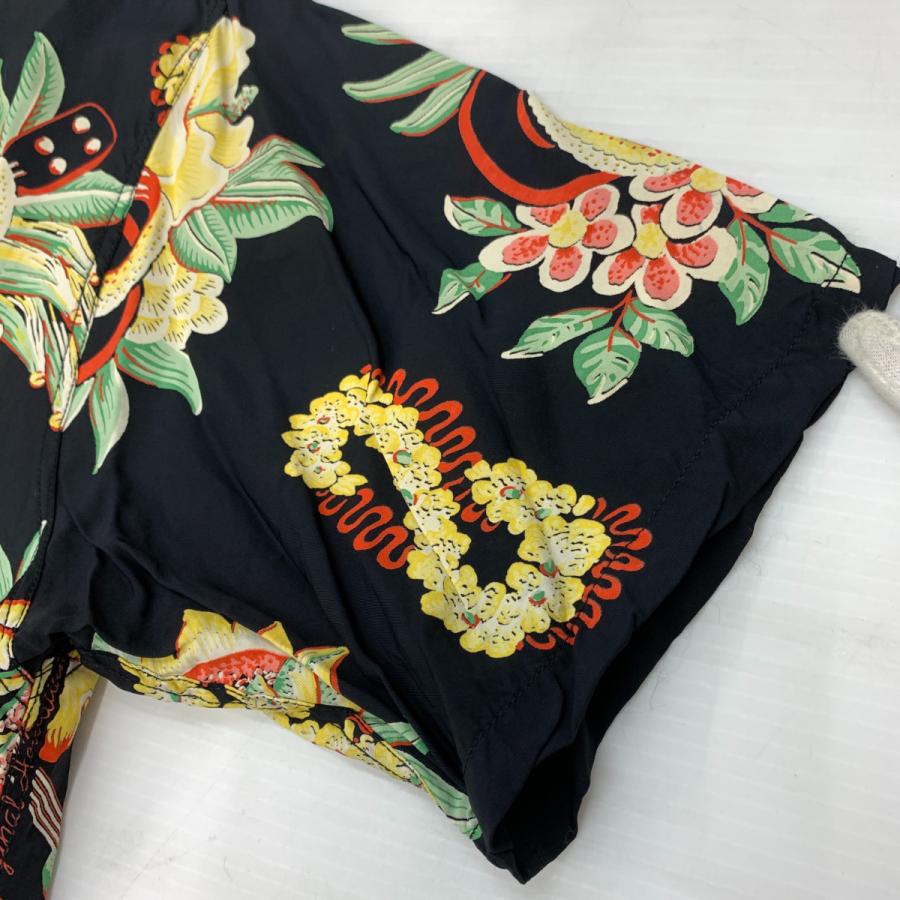 SUN SURF サンサーフ HAWAIIAN SHIRT MACINTOSH UKULELE アロハシャツ