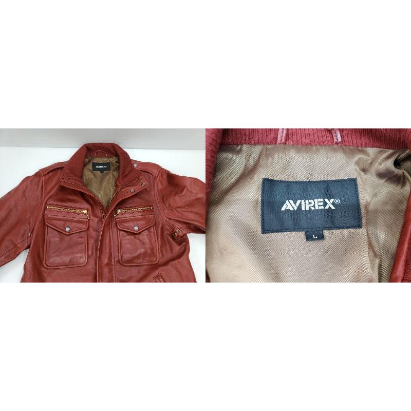 AVIREX（アヴィレックス） MID ZONE JACKET シープスキン ミッドゾーン