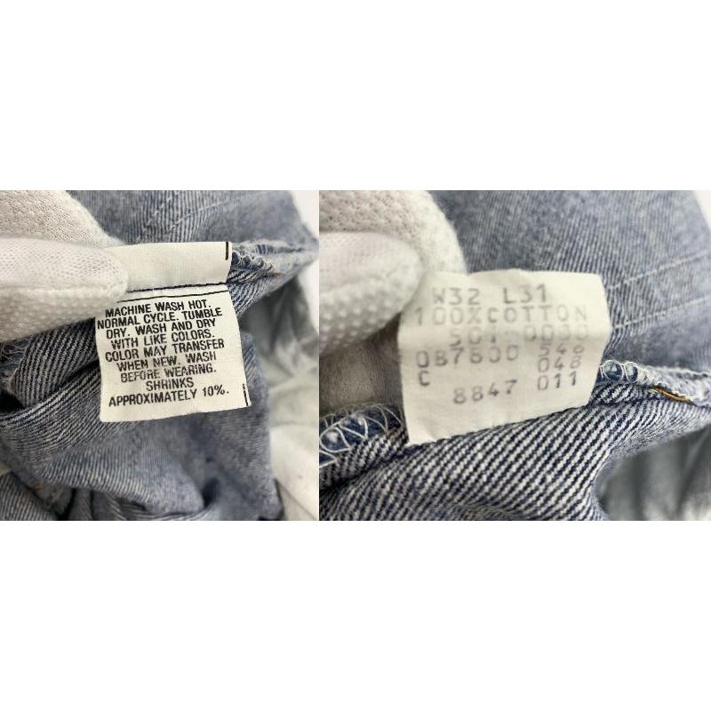 Levi's（リーバイス） Levi's 80s 501xx デニムパンツ 501-0000 ボタン