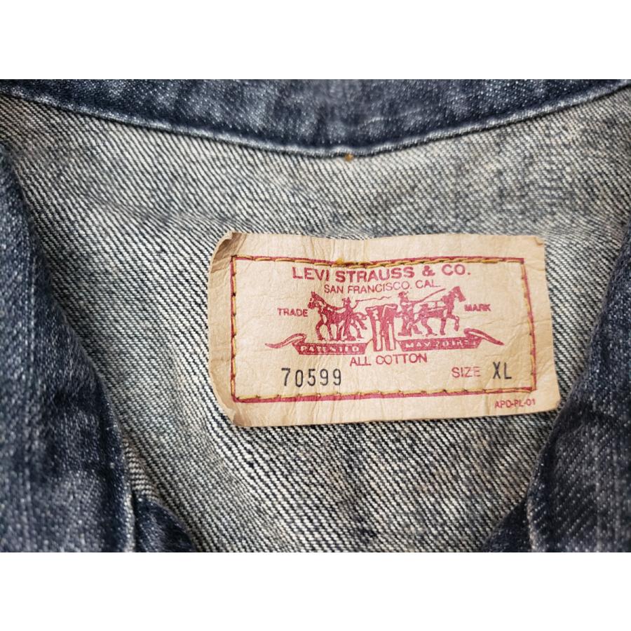Levi's（リーバイス） Levi's ダメージ加工 デニムジャケット 70599