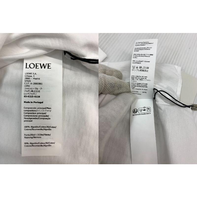 LOEWE ロエベ Boxy Fit T-Shirt In Cotton 半袖Tシャツ テリー