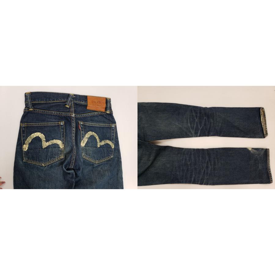 EVISU（エヴィス） カモメペイント デニムパンツ ジーンズ インディゴ