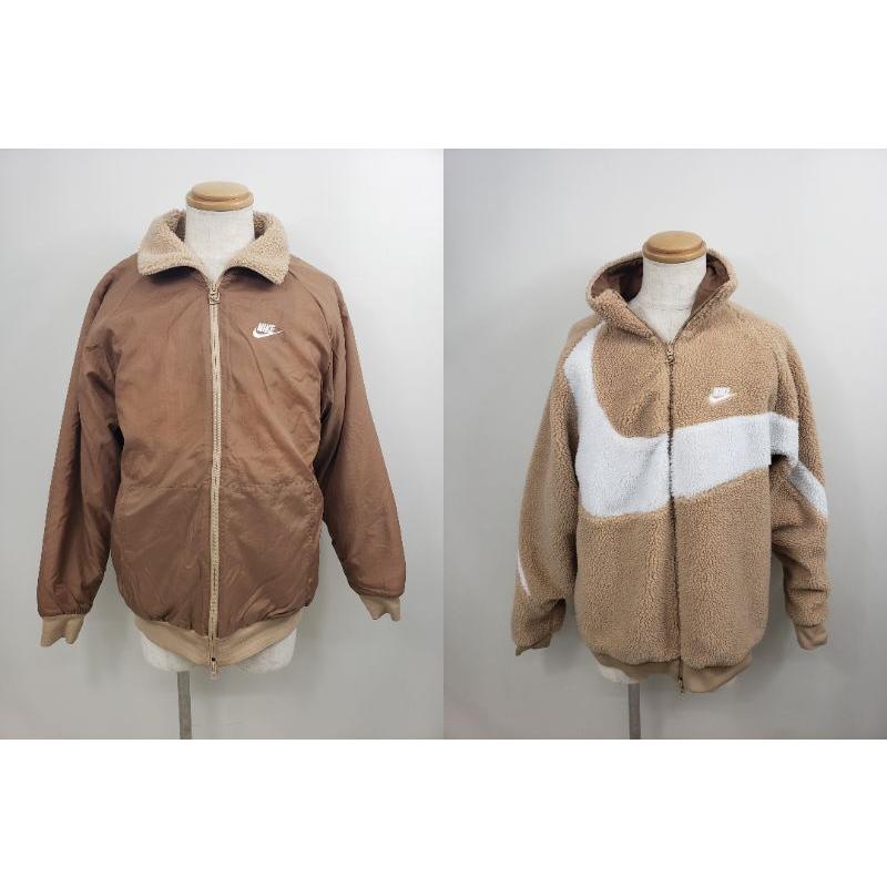 NIKE ナイキ BIG SWOOSH SHERPA JACKET フリースジャケット BQ6546-200