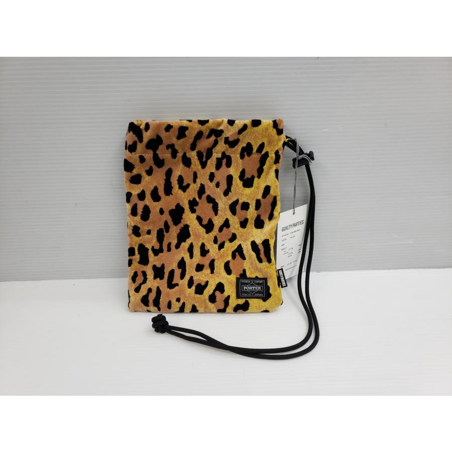ワコマリア×ポーター Guiltyparties ヒョウ柄ボディバッグ PORTER