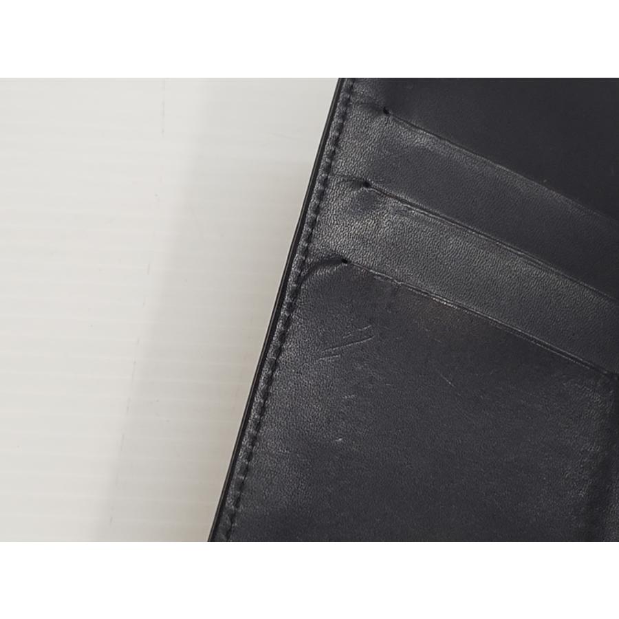 GUILTYPARTIES 黒 レザー 三つ折り財布　ワコマリア WACKO MARIA×PORTER/ワコマリア×ポーター GUILTYPARTIES