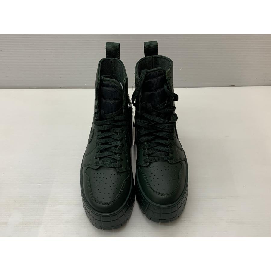 ナイキ エア ジョーダン 1 ブルックリン 25cm ダークグリーン×ブラック NIKE（ナイキ） WMNS AIR JORDAN 1 BROOKLYN エアジョーダン1
