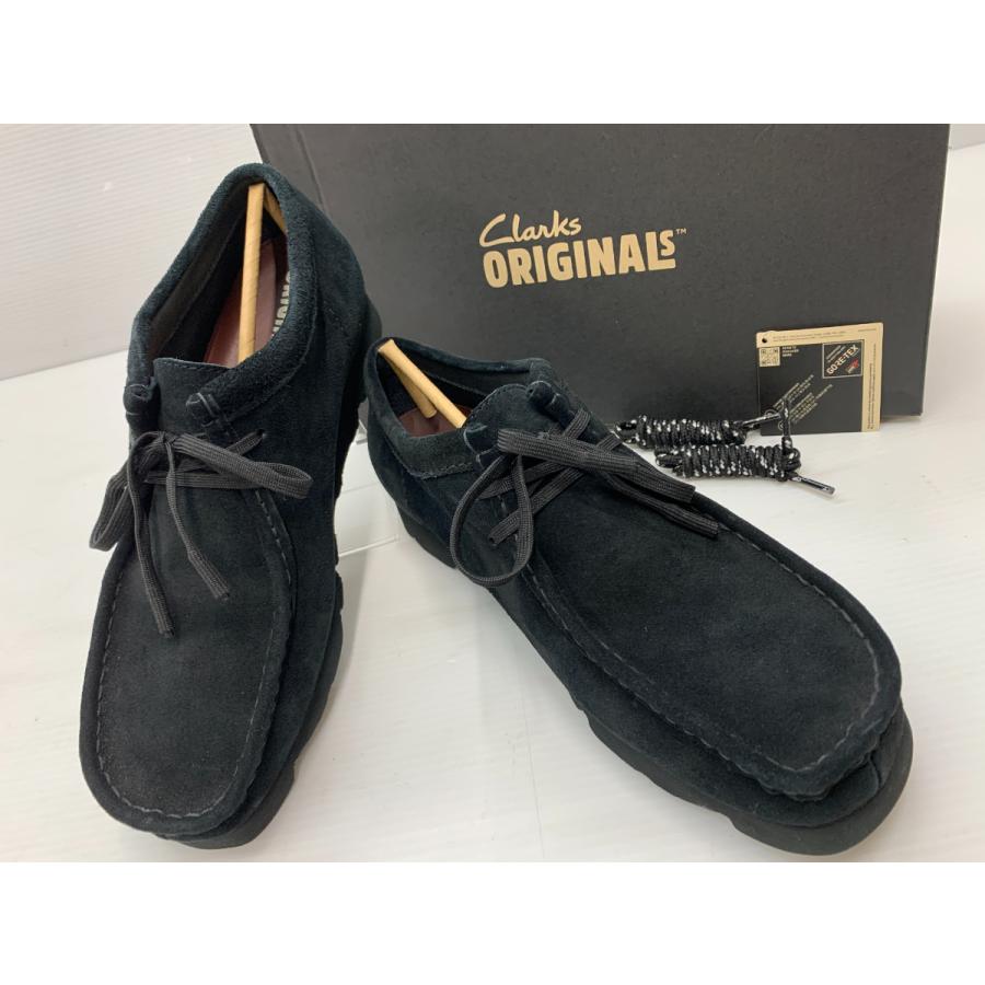 ★Wallabee GTX GORE-TEX★黒★ワラビー★9 1/2 Clarks｜ワラビー ゴアテックス Wallabee.GTX レースアップ シューズ