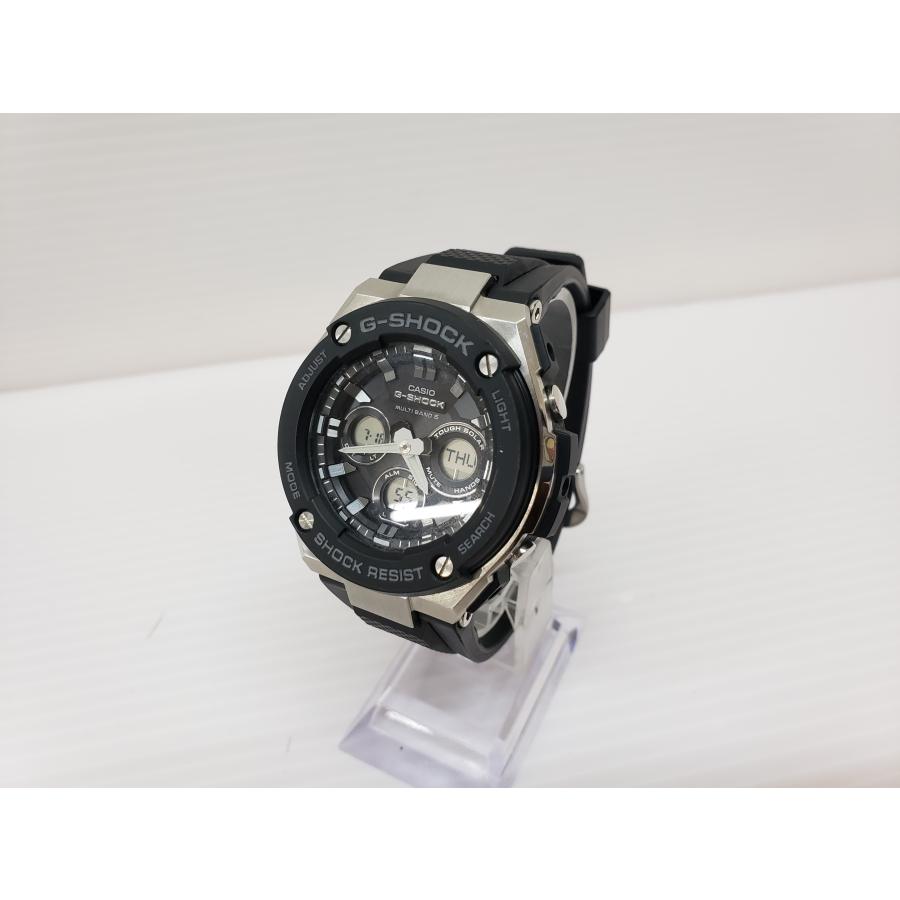 G-SHOCK Casio カシオ ジーショック GST-W300 ソーラー ブラック 本体