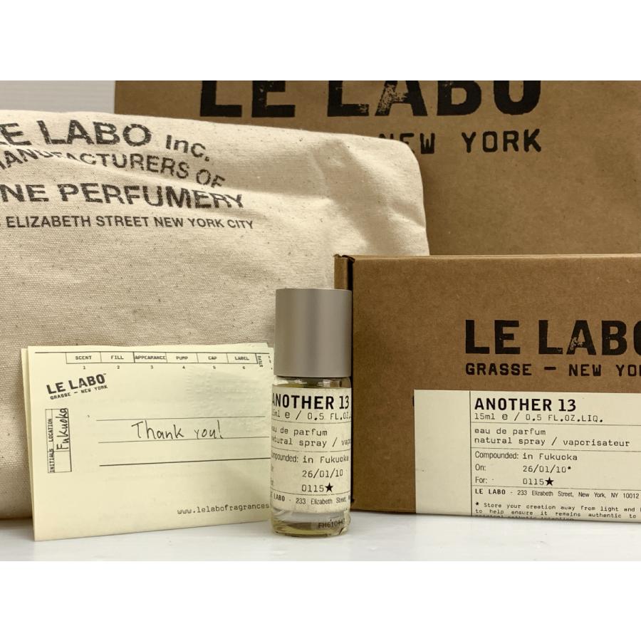 LE LABO ANOTHER13オードパルファム15ml ルラボ アナザー13 ルラボ