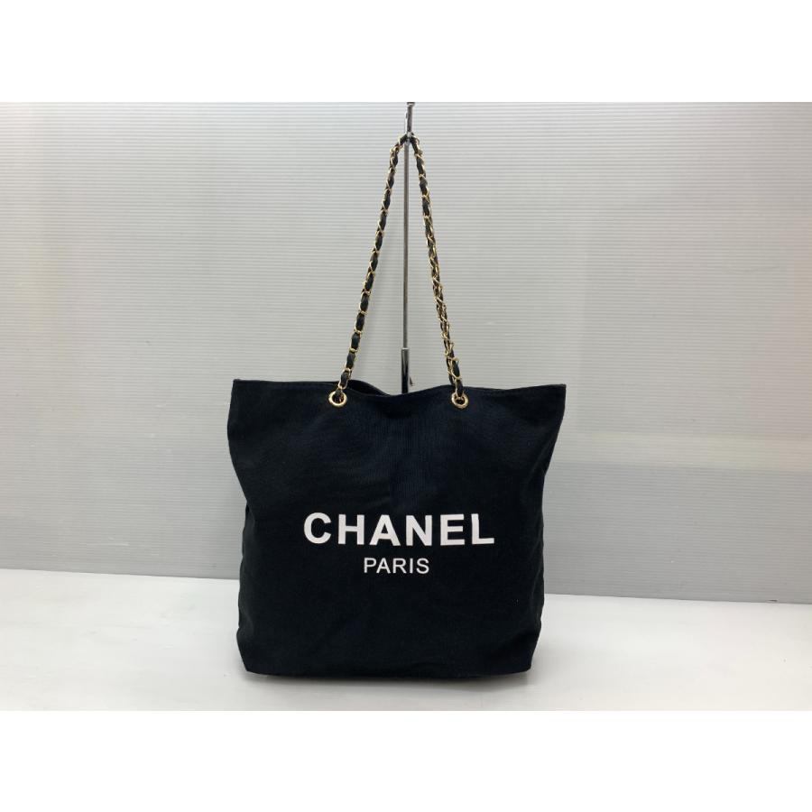 ＊*＊様 非売品 CHANEL ノベルティ　トートバッグ 黒 Yahoo!オークション - 【未使用】 シャネル ノベルティ 非売品 トート