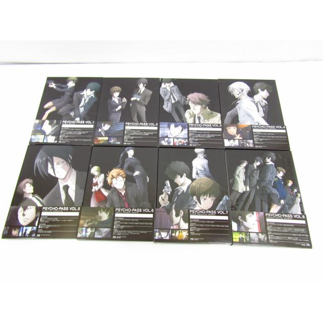 PSYCHO-PASS サイコパス 1期 Blu-ray 初回生産限定版 vol.1~8セット
