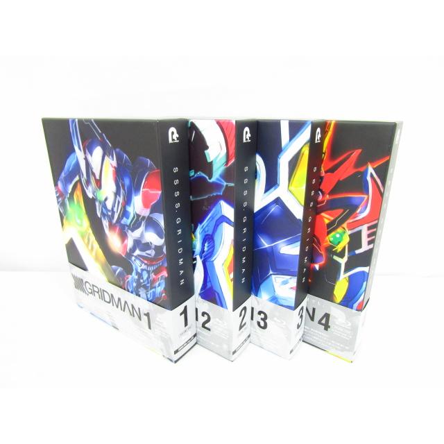 SSSS.GRIDMAN 1巻〜4巻セット Blu-ray ブルーレイ 中古品 ☆020056