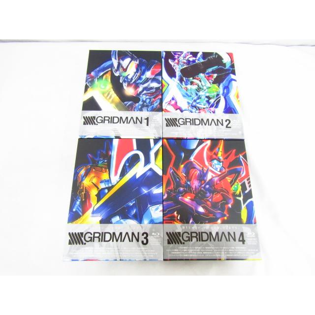 SSSS.GRIDMAN 1巻〜4巻セット Blu-ray ブルーレイ 中古品