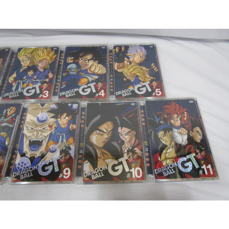 ドラゴンボールGT DVD 全11巻セット ケース・ディスク傷あり DRAGON