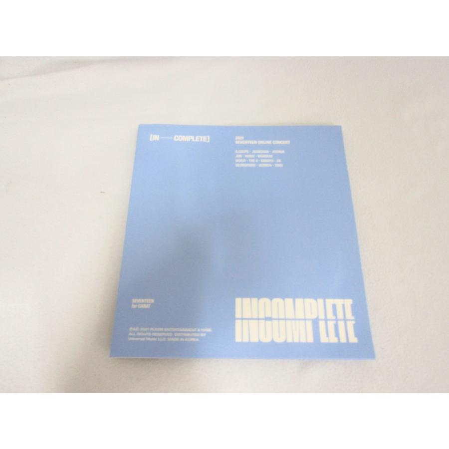 SEVENTEEN INCOMPLETE Blu-ray THE8 DINOトレカ付き セブチ 中古品
