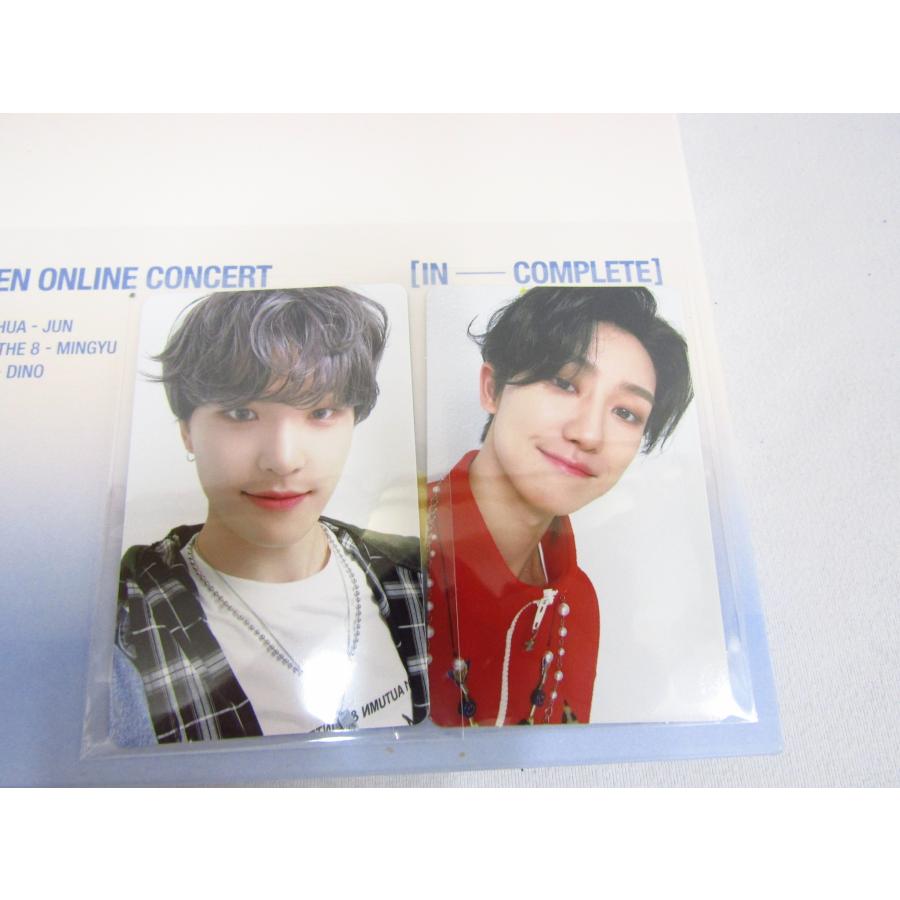 SEVENTEEN INCOMPLETE Blu-ray THE8 DINOトレカ付き セブチ 中古品