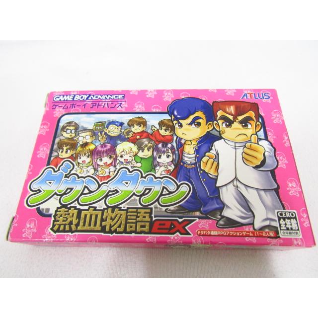 Nintendo GAMEBOY ADVANCEソフト ダウンタウン熱血物語ex ゲームボーイ