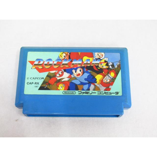 CAPCOM ROCKMAN カプコン ロックマン ファミコンソフト 【公式通販】