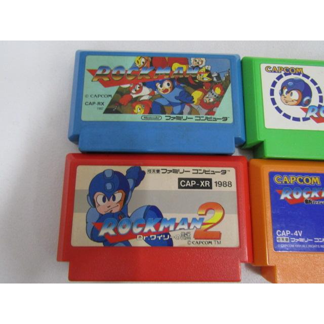 CAPCOM ROCKMAN カプコン ロックマン ファミコンソフト 【公式通販】