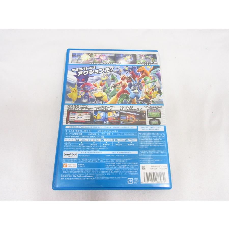 WiiU ソフト ポッ拳 POKKEN TOURNAMENT ポケモンアクションバトル 未