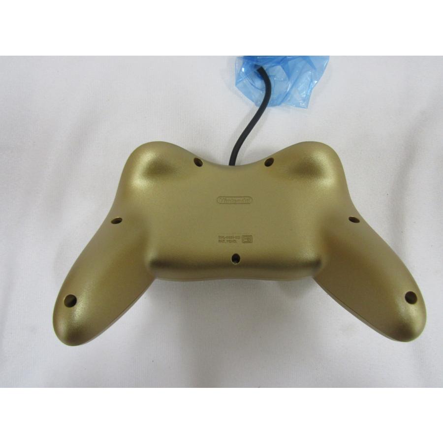 未使用 ゴールデンクラシックコントローラPRO Wii ゴールドカラー