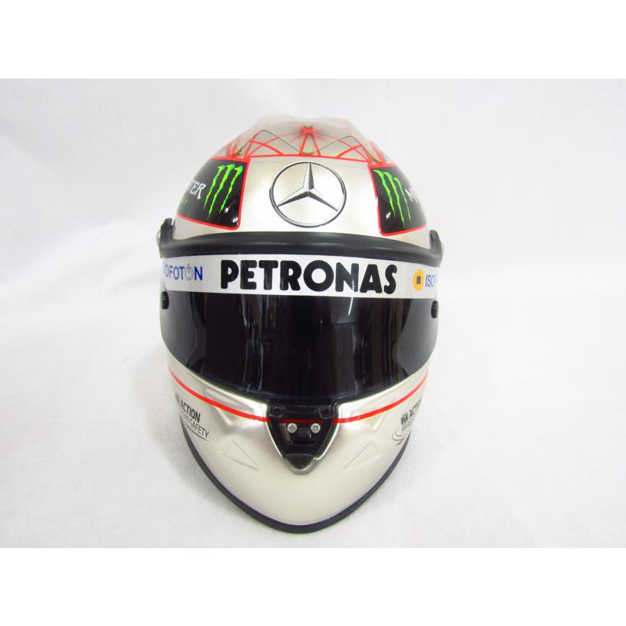 1/2 ミニヘルメット シューバース F1 メルセデス GP スパ 300th 2012