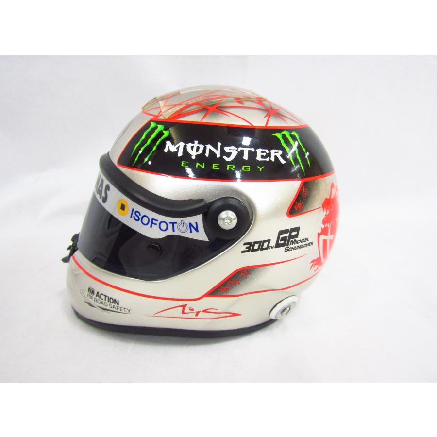 1/2 ミニヘルメット シューバース F1 メルセデス GP スパ 300th 2012
