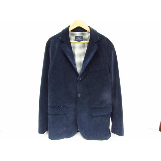 【BROOKS BROTHERS】コーデュロイ ジャケット ネイビー 39サイズ BROOKS BROTHERS（ブルックスブラザーズ） 346 裏地ギンガムチェック