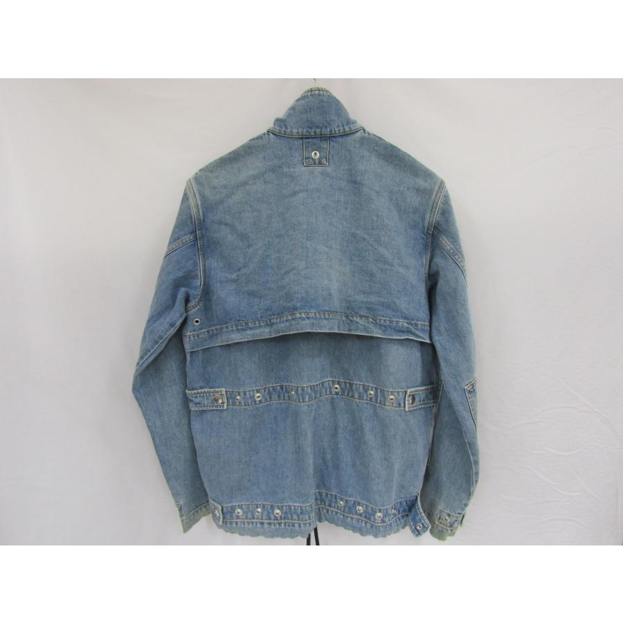 美品 DIESEL ディーゼル デニムジャケット ロゴ ワッペン Gジャン L DIESEL（ディーゼル） DIESEL M-65 デニムジャケット ロゴワッペンY2K