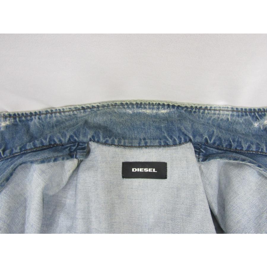 DIESEL（ディーゼル） DIESEL M-65 デニムジャケット ロゴワッペンY2K