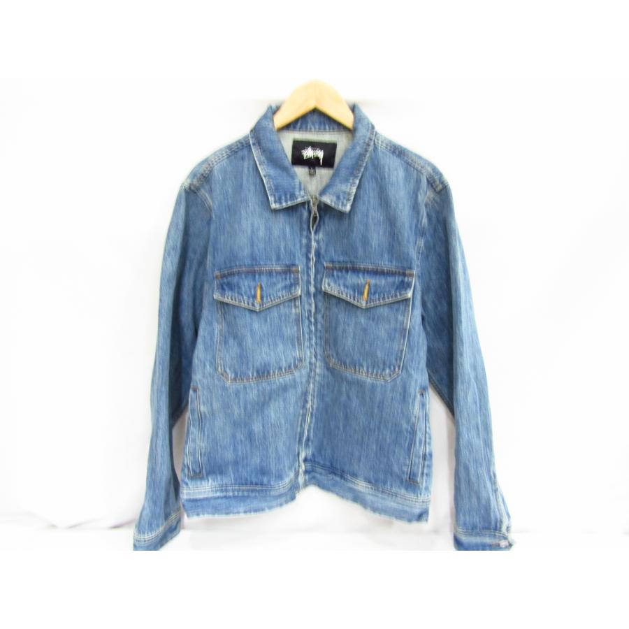 STUSSY（ステューシー） ジップデニムジャケット Gジャン アウター