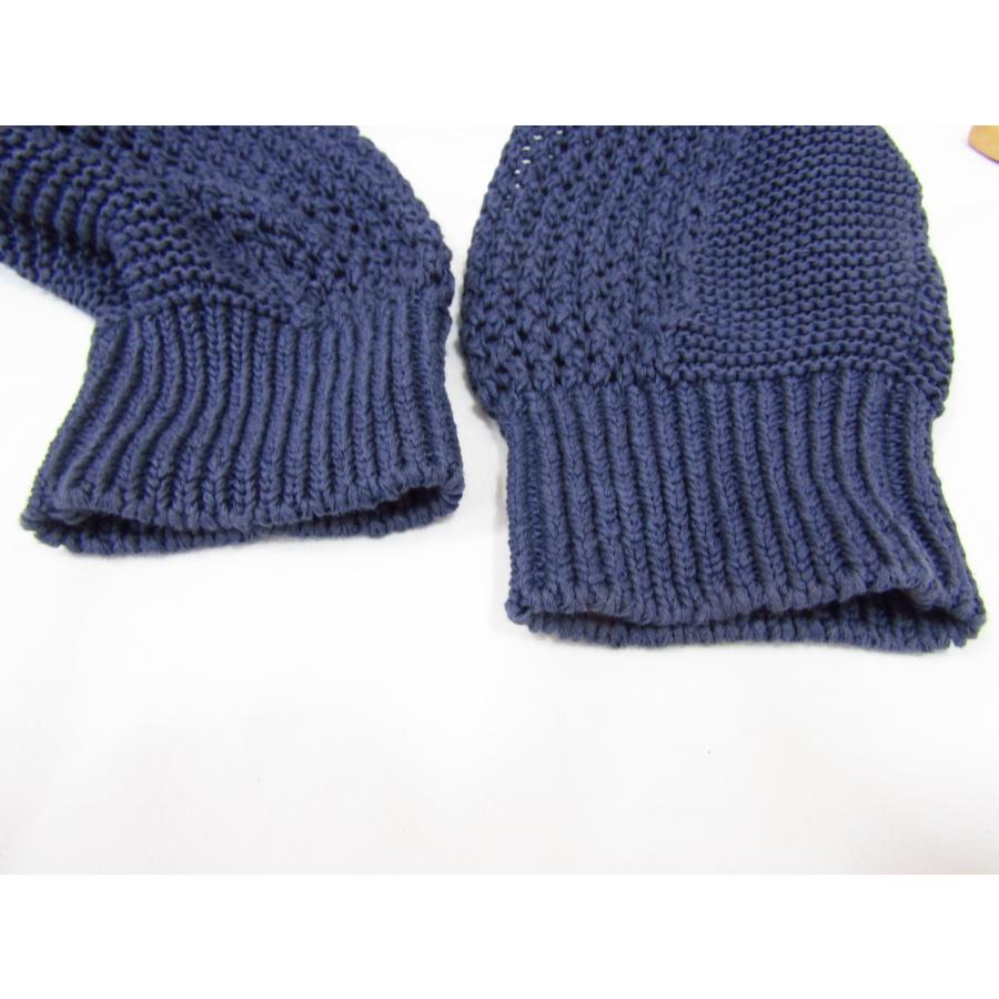 C.E シーイー SIDE RIB LOOSE NET KNIT コットン L