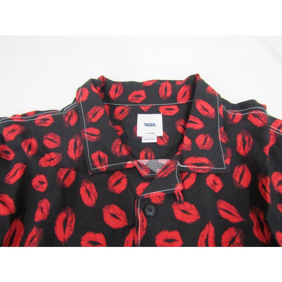 VANS ヴァンズ バンズ HOTLIPS キスマーク 総柄 レーヨン