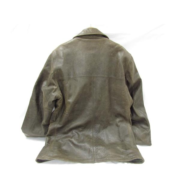 RRL ダブルアールエル ラルフローレン レザーコート カーコート レザー ジャケット Lサイズ 中古品 ■10001｜thrift2nd｜05