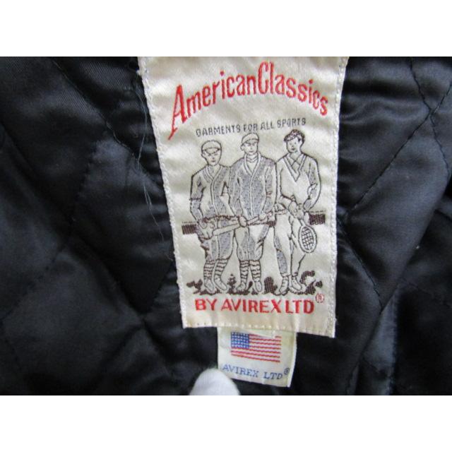 AVIREX アビレックス American Classic アメリカンクラシック レザースタジャン Vintage ヴィンテージ 80's Leather Jacket レザージャケット 中古品 ◆100271｜thrift2nd｜05