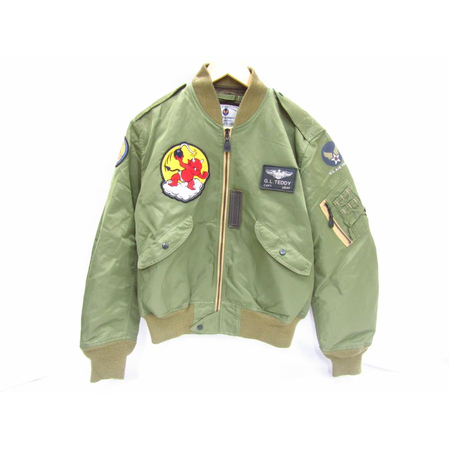 TED COMPANY MA-1 多い フライトジャケット G.L. TEDDY TED COMPANY MA-1 多い フライトジャケット G.L. TEDDY