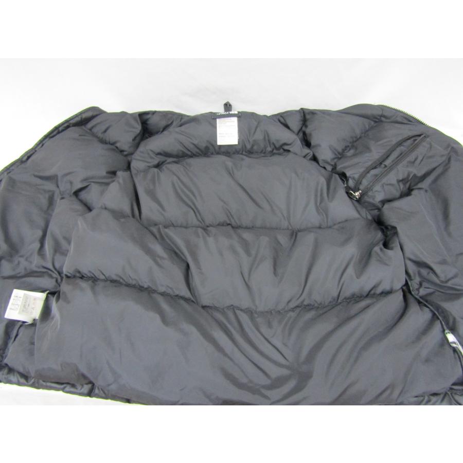 センターロゴ THE NORTH FACE ヌプシダウンベスト ブラック グレー THE NORTH FACE ザ・ノース・フェイス ジャケット メンズ ヌプシ