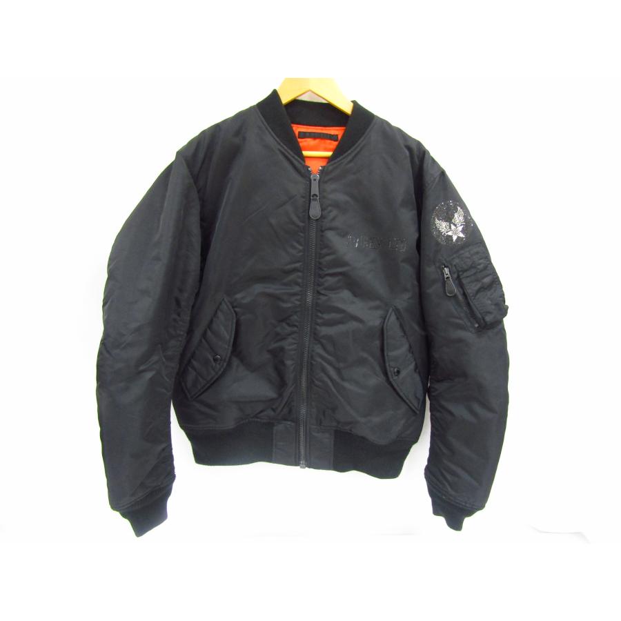 AVIREX（アヴィレックス） × SWAROVSKI MA-1 6132113 ナイロンフライト