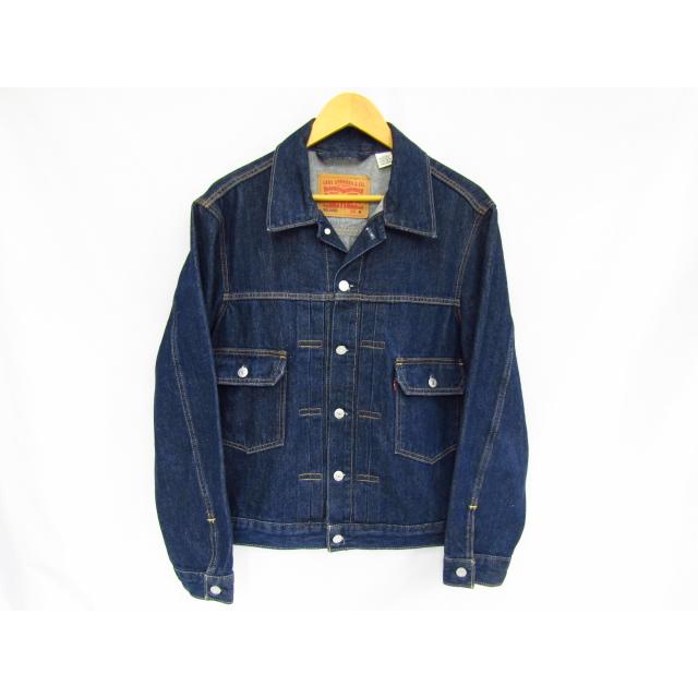 Levi's インディゴ デニムジャケット S 2nd 美品 Levi's（リーバイス） 2nd デニムジャケット トラッカージャケット