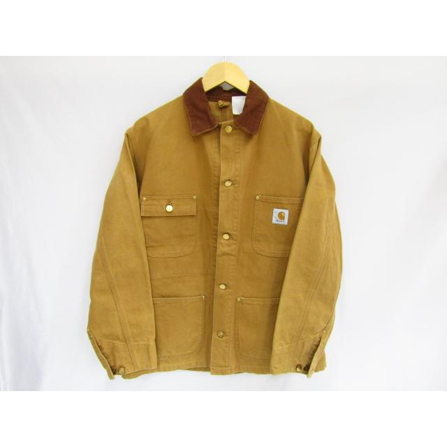 カーハート　ミシガンチョアコート　カバーオール　ヴィンテージ L 薄茶色 Carhartt（カーハート） 80's ヴィンテージ ミシガンチョアコート