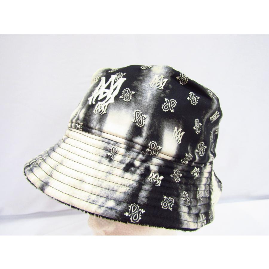 Ameri（アメリ） AMIRI MICRO PAISLEY REV. BUCKET HAT PF23MAH004 001