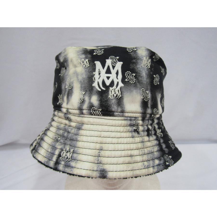 Ameri（アメリ） AMIRI MICRO PAISLEY REV. BUCKET HAT PF23MAH004 001