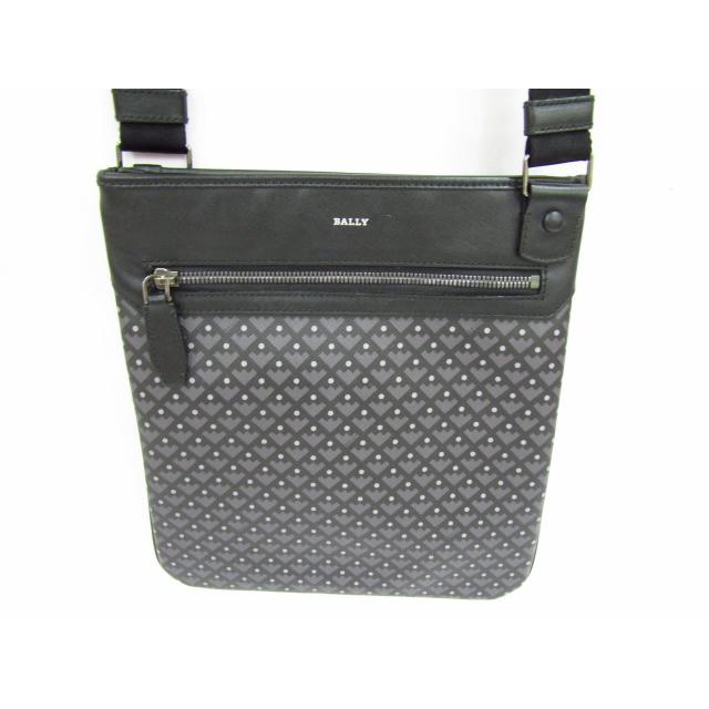 Bally（バリー） 総柄ショルダーバッグ ドットレザー MADE IN ITALY 